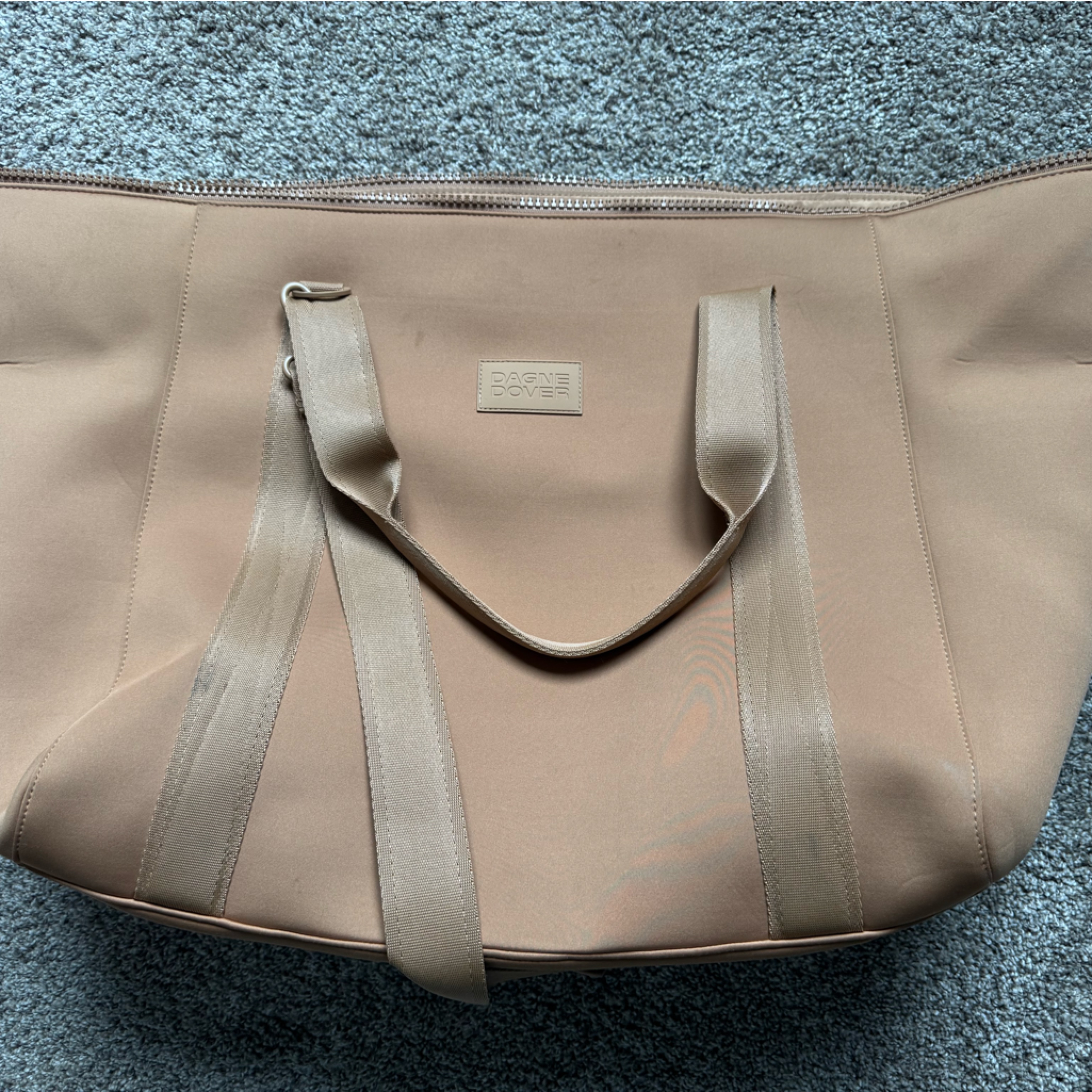 Dagne Dover Tan Travel Bag